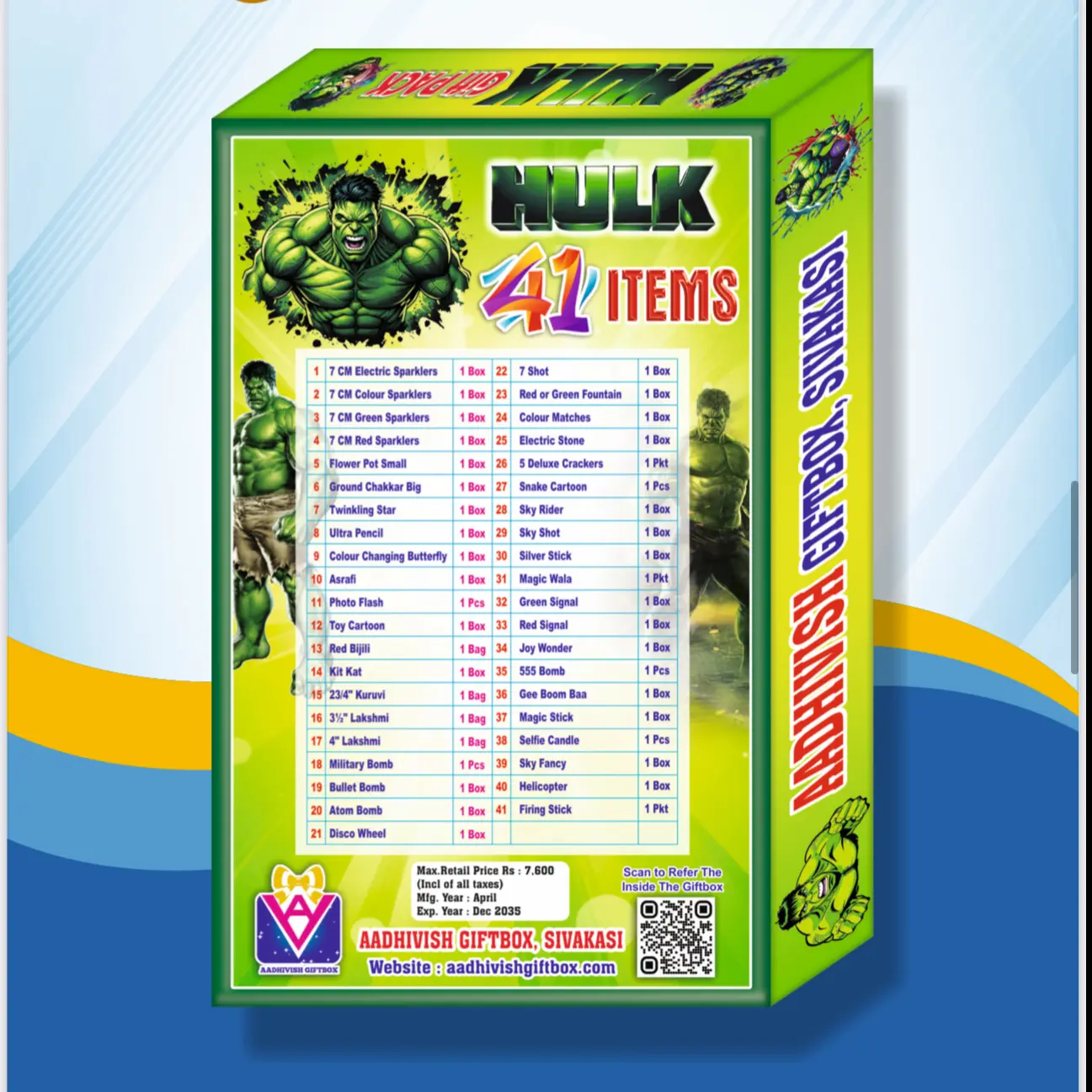 41 items gift box image