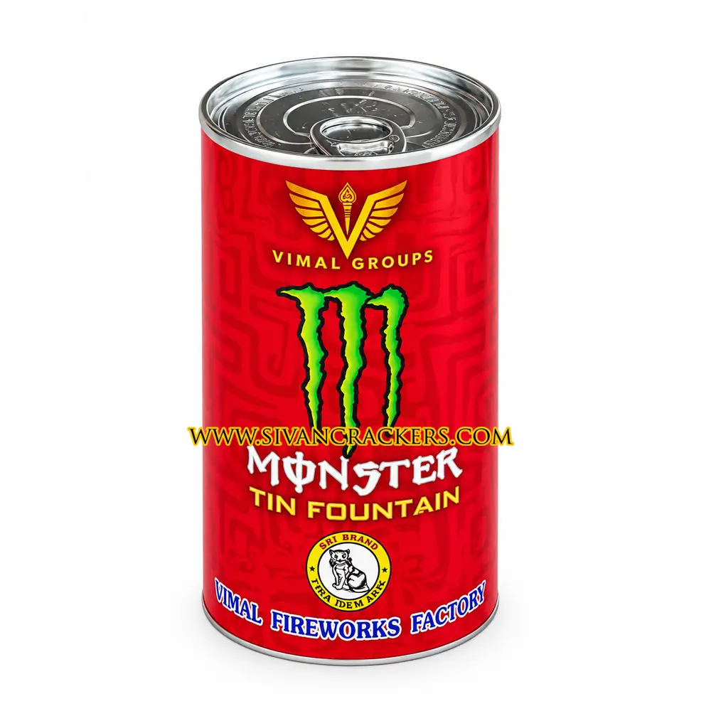 Monster Tin Red image