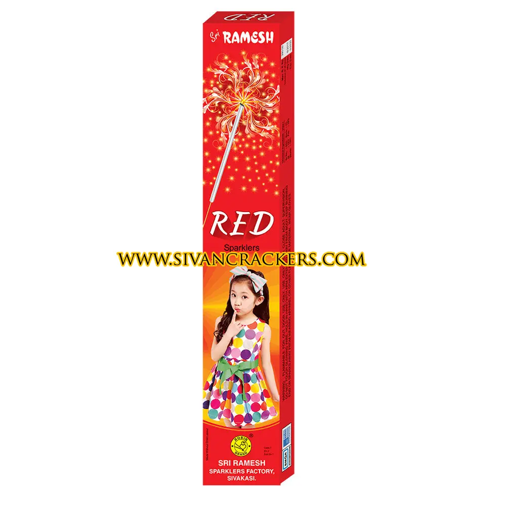 15 cm Spice Red color Sparklers  image