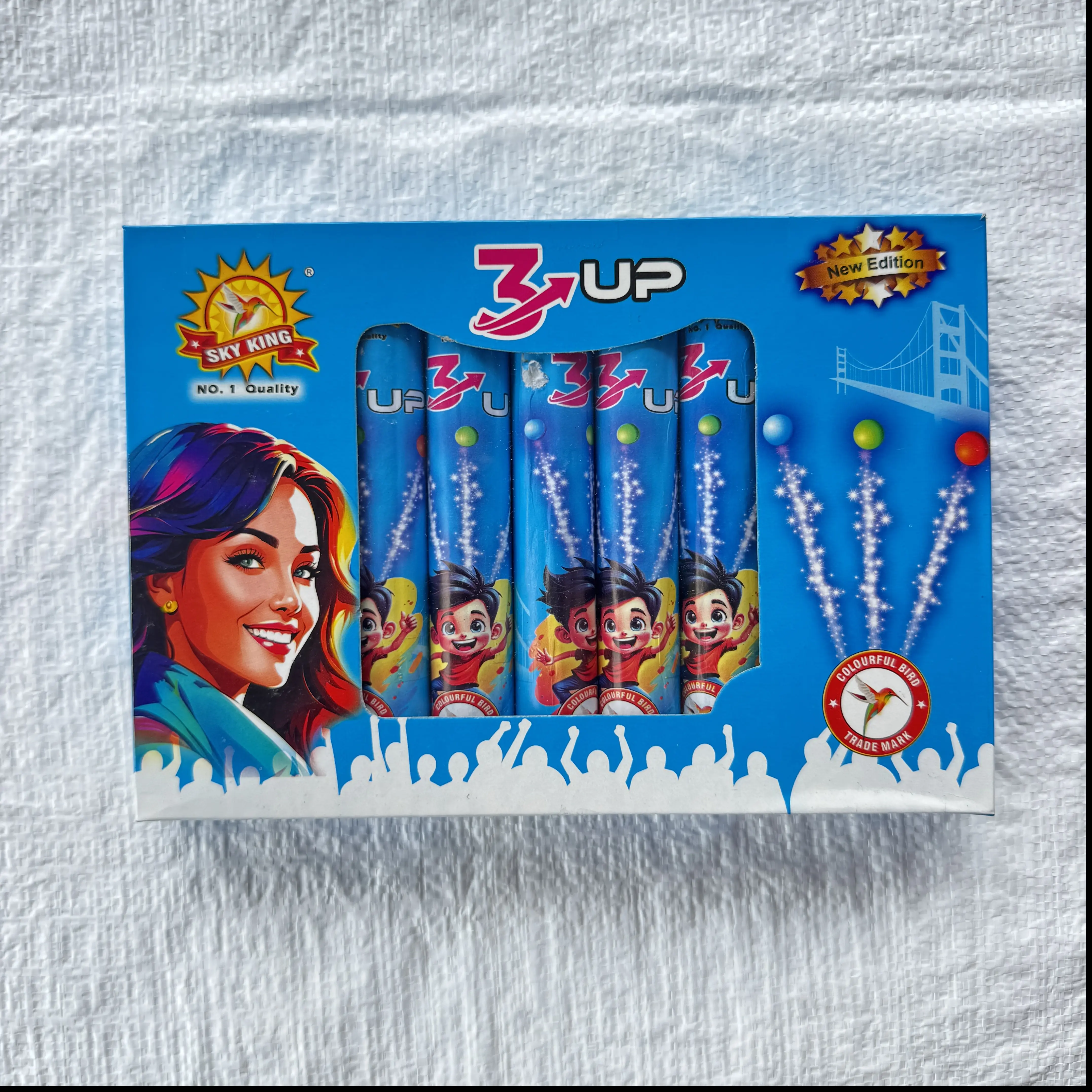 3 Up  crackling image
