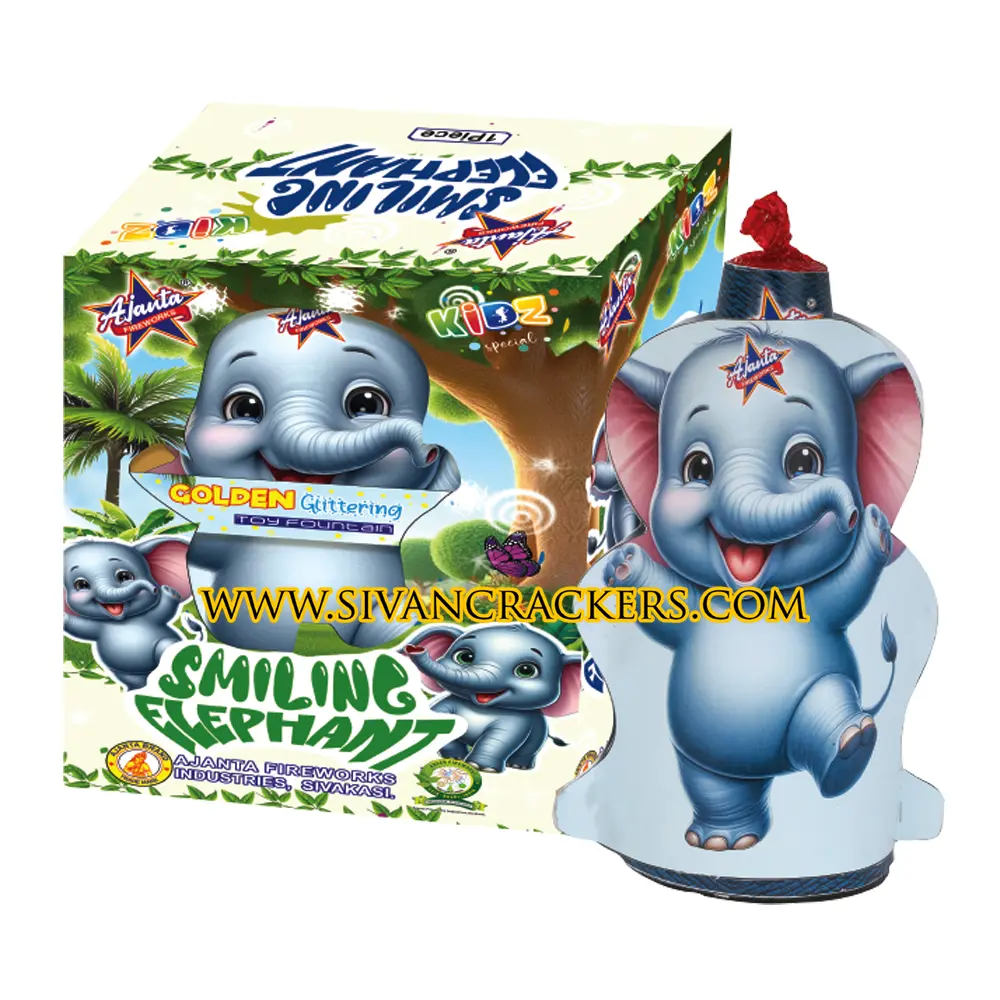 Smiling Elephant Mega Toy Fountain image