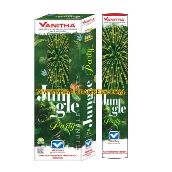 6" Jungle Party Green Falls thumb image