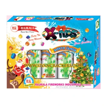 Xmas Santa Claus Green balls thumb image